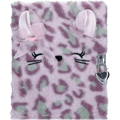 Top Model, Heft + Block, DEPESCHE TOPModel Tagebuch COSY CAT mit Schloss Flieder (Liniert, Harter Einband) Top Model, Heft + Block, DEPESCHE TOPModel Tagebuch COSY CAT mit Schloss Flieder (Liniert, Harter Einband)