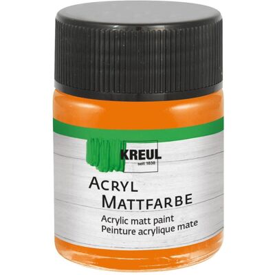 Kreul, Künstlerfarbe + Bastelfarbe, Acryl Mattfarbe Gelb 50ml (50 ml) Kreul, Künstlerfarbe + Bastelfarbe, Acryl Mattfarbe Gelb 50ml (50 ml)