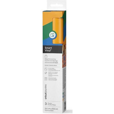 Cricut, Bastelpapier, Smart Vinyl Permanent Joy Xtra 24,1x30,5cm - 3 sheets Summer Sampler (P) (3x) Cricut, Bastelpapier, Smart Vinyl Permanent Joy Xtra 24,1x30,5cm - 3 sheets Summer Sampler (P) (3x)