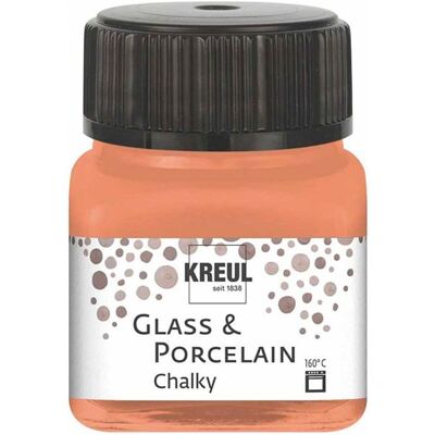 Kreul, Künstlerfarbe + Bastelfarbe, Glass & Porcelain Chalky, Porzellan- und Glasfarbe (20 ml) Kreul, Künstlerfarbe + Bastelfarbe, Glass & Porcelain Chalky, Porzellan- und Glasfarbe (20 ml)