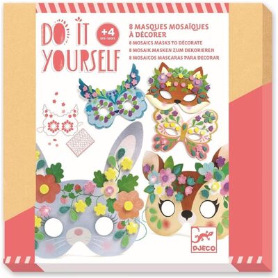 Djeco DIY - Mosaik Masken Waldtiere Djeco DIY - Mosaik Masken Waldtiere