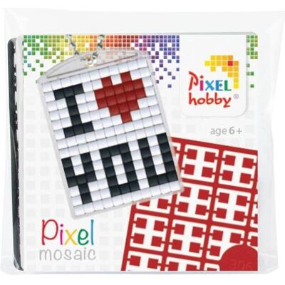 Magni Pixel Schlüsselring Set I love You Magni Pixel Schlüsselring Set I love You