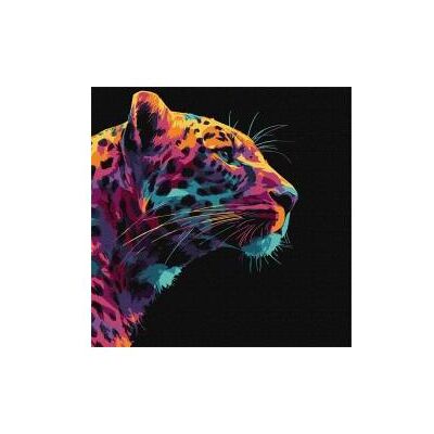 Ideyka Malen nach Zahlen - Leuchtender Leopard 30x30cm Ideyka Malen nach Zahlen - Leuchtender Leopard 30x30cm