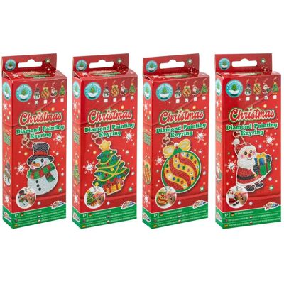 Grafix Machen Sie Ihren eigenen Diamantmalerei-Schlüsselanhänger zu Weihnachten Grafix Machen Sie Ihren eigenen Diamantmalerei-Schlüsselanhänger zu Weihnachten