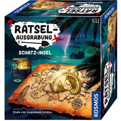 Kosmos Rätsel zum Ausgraben 10c m Schatzinsel 7+ Disp=10 Kosmos Rätsel zum Ausgraben 10c m Schatzinsel 7+ Disp=10