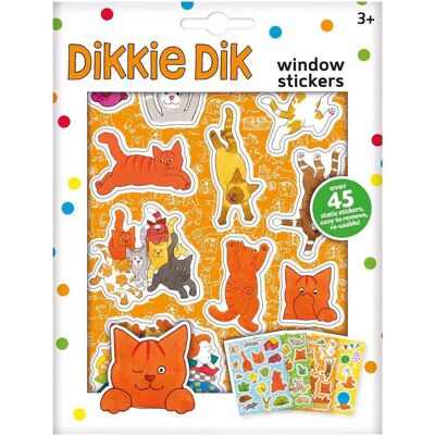 Bambolino Toys, Sticker, Dikkie Dik Fensteraufkleber, 45 Stück. (45 Sticker) Bambolino Toys, Sticker, Dikkie Dik Fensteraufkleber, 45 Stück. (45 Sticker)