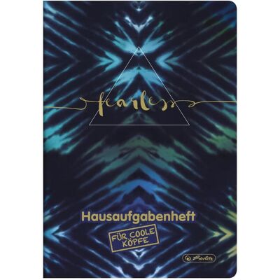 Herlitz, Heft + Block, Aufgabenheft A5 48 Blatt für coole Köpfe, Motiv New Batik Fearless (A5, Liniert, Kein Einband) Herlitz, Heft + Block, Aufgabenheft A5 48 Blatt für coole Köpfe, Motiv New Batik Fearless (A5, Liniert, Kein Einband)