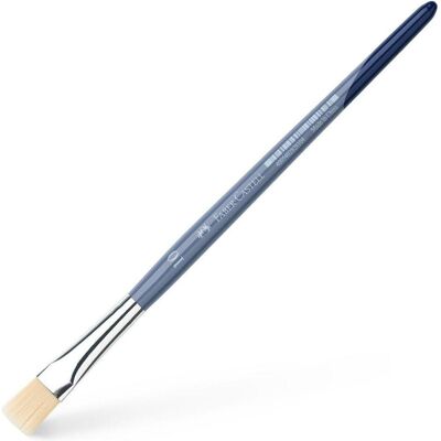 Faber-Castell, Pinsel, Haarpinsel Creative flach Gr. 10 weiss (10 mm) Faber-Castell, Pinsel, Haarpinsel Creative flach Gr. 10 weiss (10 mm)