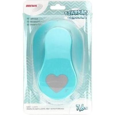 Brewis, Stanzer, Dekorativer Locher - Herz 7,6cm MIX Brewis, Stanzer, Dekorativer Locher - Herz 7,6cm MIX