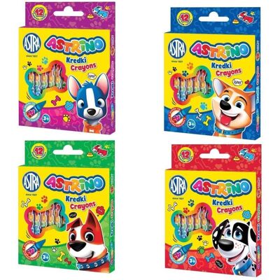 Astra, Malstifte, Graphitstifte, 12 Farben, Astrino (12x) Astra, Malstifte, Graphitstifte, 12 Farben, Astrino (12x)