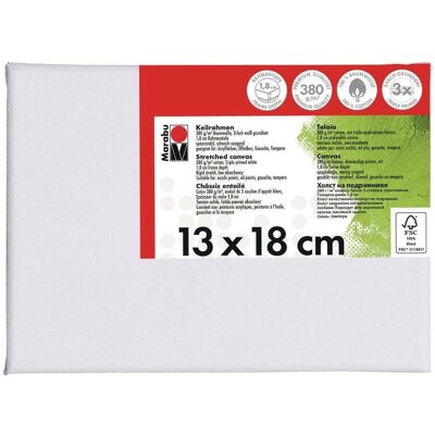 6x Marabu, Keilrahmen, Keilrahmen 13 x 18 cm (13 x 18 cm) 6x Marabu, Keilrahmen, Keilrahmen 13 x 18 cm (13 x 18 cm)