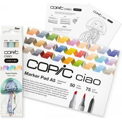 Copic, Marker, Marker Ciao Layer & Mix (3x) Copic, Marker, Marker Ciao Layer & Mix (3x)