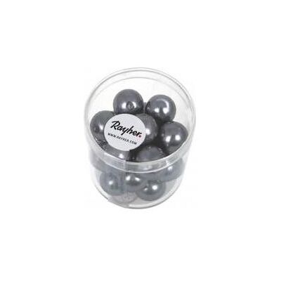 Rayher Renaissance Glaswachsperlen, 12mm ø, anthrazit Rayher Renaissance Glaswachsperlen, 12mm ø, anthrazit