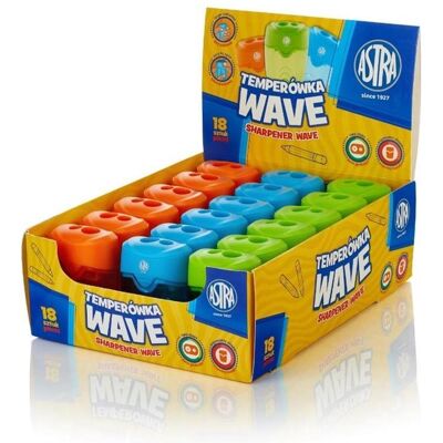 Astra, Spitzer, Wave Zweilochspitzer (18 Stück) Astra, Spitzer, Wave Zweilochspitzer (18 Stück)