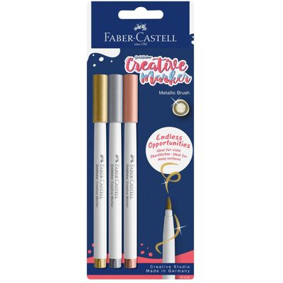 Faber-Castell, Marker, Creative Marker (3x) Faber-Castell, Marker, Creative Marker (3x)