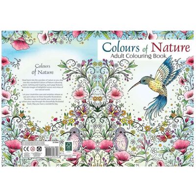Hobby2you Malebog A4 Colour of Nature 32 sider Hobby2you Malebog A4 Colour of Nature 32 sider