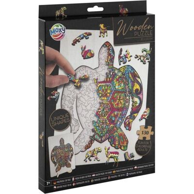 Creative Craft Group Holzpuzzle Schildkröte - 130 St - Puzzle Creative Craft Group Holzpuzzle Schildkröte - 130 St - Puzzle