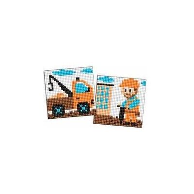 Ideyka Diamant-Mosaik-Aufkleber für Kinder – Baumeister Ideyka Diamant-Mosaik-Aufkleber für Kinder – Baumeister
