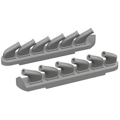 Eduard P-51D exhaust stacks PRINT for Arma Hobby Eduard P-51D exhaust stacks PRINT for Arma Hobby