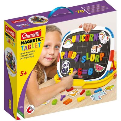Quercetti Magnettablett Buchstaben und Zahlen Quercetti Magnettablett Buchstaben und Zahlen