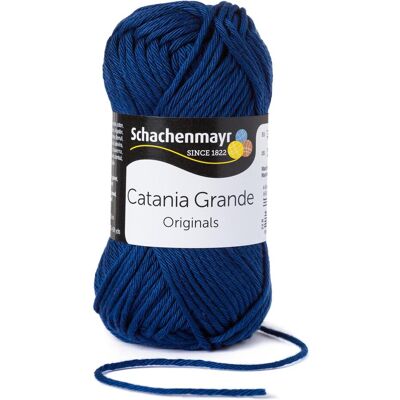 Schachenmayr Catania Grande", 50g, ca. 63 m, Garn + Wolle, Blau Schachenmayr Catania Grande", 50g, ca. 63 m, Garn + Wolle, Blau