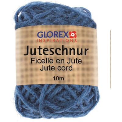 Glorex Juteschnur, Garn + Wolle, Blau Glorex Juteschnur, Garn + Wolle, Blau