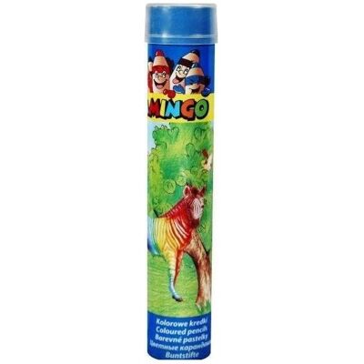 Flamingo, Malstifte, Sechseckige Buntstifte, Metalltube, 12 Farben (12x) Flamingo, Malstifte, Sechseckige Buntstifte, Metalltube, 12 Farben (12x)