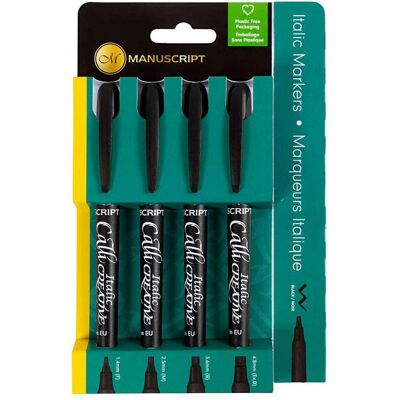 Creativ Company, Marker, Kalligrafiestifte - 4 Stück. (4x) Creativ Company, Marker, Kalligrafiestifte - 4 Stück. (4x)