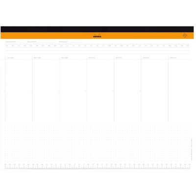 Rhodia, Unterlage, Diaries and time management (42 x 30.90 cm) Rhodia, Unterlage, Diaries and time management (42 x 30.90 cm)