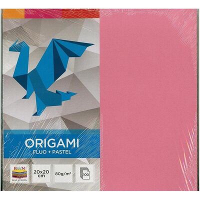 Interdruk, Bastelpapier, Origami 20x20cm Fluo+Pastelle x 100K (100x) Interdruk, Bastelpapier, Origami 20x20cm Fluo+Pastelle x 100K (100x)