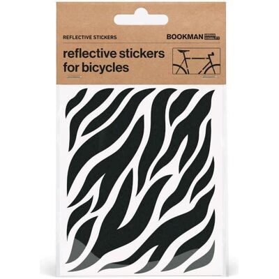 Bookman, Sticker, Reflektierendes Fahrradaufkleber-Set Zebra Bookman, Sticker, Reflektierendes Fahrradaufkleber-Set Zebra