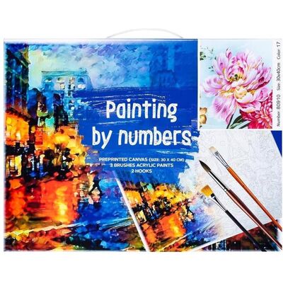 Centrum Painting by numbers Flower 80910 Centrum Painting by numbers Flower 80910