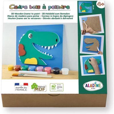 Aladine Dino Holzfigur Bastelset - Kinder Bastelset Aladine Dino Holzfigur Bastelset - Kinder Bastelset