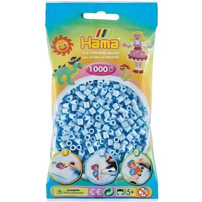 Hama 1000 Perlen - Pastell Eisblau - Perlen Hama 1000 Perlen - Pastell Eisblau - Perlen