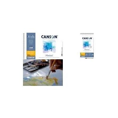 Canson, Bastelpapier, Aquarellblock Montval, DIN A3, 300 g/qm 12 Blatt, feine Oberfläche, Spiralbindung, mikroperforier (300 g/m², 12x) Canson, Bastelpapier, Aquarellblock Montval, DIN A3, 300 g/qm 12 Blatt, feine Oberfläche, Spiralbindung, mikroperforier (300 g/m², 12x)