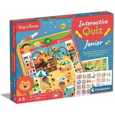 Clementoni Gra Interaktywny Quiz Junior Clementoni Gra Interaktywny Quiz Junior