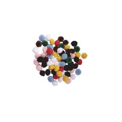 Rayher Pompons, gemischt, 65 Stück Rayher Pompons, gemischt, 65 Stück