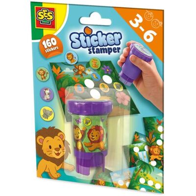Ses, Sticker, Sticker stamper - Dschungeltiere Ses, Sticker, Sticker stamper - Dschungeltiere