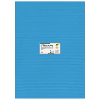 Magni, Bastelpapier, Wellpappe gerollt 50x70cm Blau (1x) Magni, Bastelpapier, Wellpappe gerollt 50x70cm Blau (1x)
