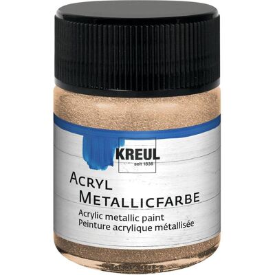 Kreul, Künstlerfarbe + Bastelfarbe, Acryl Metallicfarbe, cremig deckend, 50 ml (50 ml) Kreul, Künstlerfarbe + Bastelfarbe, Acryl Metallicfarbe, cremig deckend, 50 ml (50 ml)