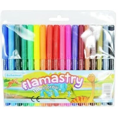 Schemat, Marker, Marker 18 Farben (1x) Schemat, Marker, Marker 18 Farben (1x)
