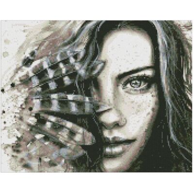 Ideyka Diamond Painting - Ausdrucksstarker Look mit Rahmen 40 x 50 cm Ideyka Diamond Painting - Ausdrucksstarker Look mit Rahmen 40 x 50 cm