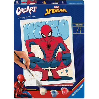 Ravensburger CreArt, Malen nach Zahlen Adults Trend Marvel Der ultimative Spider-Man - Held der Nac Ravensburger CreArt, Malen nach Zahlen Adults Trend Marvel Der ultimative Spider-Man - Held der Nac