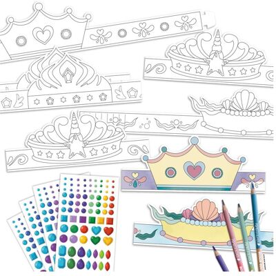 Papierdrachen Bastelset Papierkronen Diademe Papierdrachen Bastelset Papierkronen Diademe