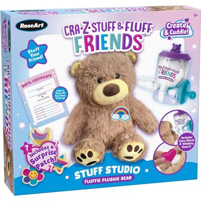 Cra-z-art - Stuff and Fluff Friends (88917), Handarbeitsset, Mehrfarbig Cra-z-art - Stuff and Fluff Friends (88917), Handarbeitsset, Mehrfarbig