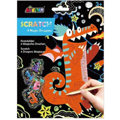 Avenir AVE Scratch-4 Magic Dragons Avenir AVE Scratch-4 Magic Dragons
