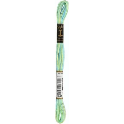 Anchor Sticktwist Multicolor 8 m 01345 8 m, Garn + Wolle, Blau, Mehrfarbig Anchor Sticktwist Multicolor 8 m 01345 8 m, Garn + Wolle, Blau, Mehrfarbig