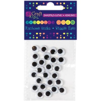 DP Craft Selbstklebende bewegliche Augen 10mm 24 Stk DP Craft Selbstklebende bewegliche Augen 10mm 24 Stk