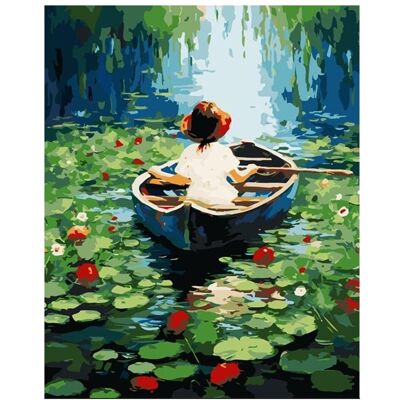 Koh-i-Noor Malen nach Zahlen 40x50 Boot Koh-i-Noor Malen nach Zahlen 40x50 Boot