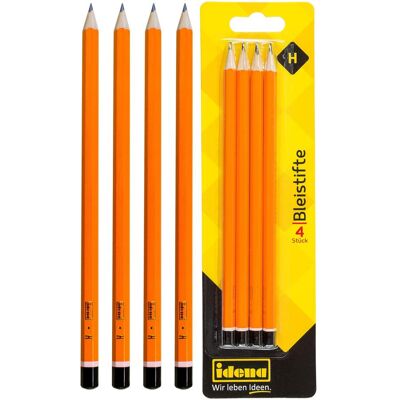 Idena, Bleistift, Bleistift H 4er FSC100% (H, 4x) Idena, Bleistift, Bleistift H 4er FSC100% (H, 4x)